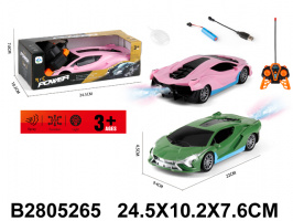 МАШИНА Р/УПР.С АККУМУЛЯТ.,USB, 4 КАНАЛА,СВЕТ ФАР, СВЕТЯЩ. ВЫХЛОПНОЙ ГАЗ, 2 ЦВЕТА,КОР. 24,5*10,2*7,6СМ купить оптом и в розницу МАШИНА Р/УПР.С АККУМУЛЯТ.,USB, 4 КАНАЛА,СВЕТ ФАР, СВЕТЯЩ. ВЫХЛОПНОЙ ГАЗ, 2 ЦВЕТА,КОР. 24,5*10,2*7,6СМ купить оптом и в розницу на базе игрушек