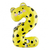 ШАР-ЦИФРА 2 фольга, животн. купить оптом и в розницу ШАР-ЦИФРА 2 фольга, животн. купить оптом и в розницу на базе игрушек